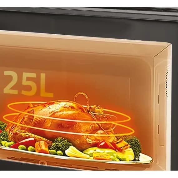 Newal Microwave Oven 25L 850W with Quick Defrost and Safety Lock - MWO-267/01 2