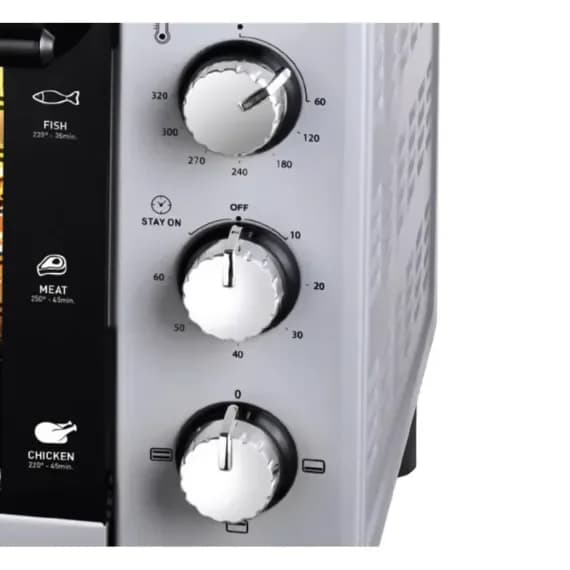 Newal Electric Oven 50L 1800W with Timer and Grill - MOV-1550/04 7