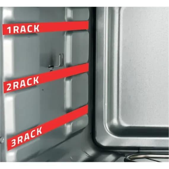 Newal Electric Oven 36L 1600W with Enamel Tray, Grill, and Timer - MOV-1637/01 5