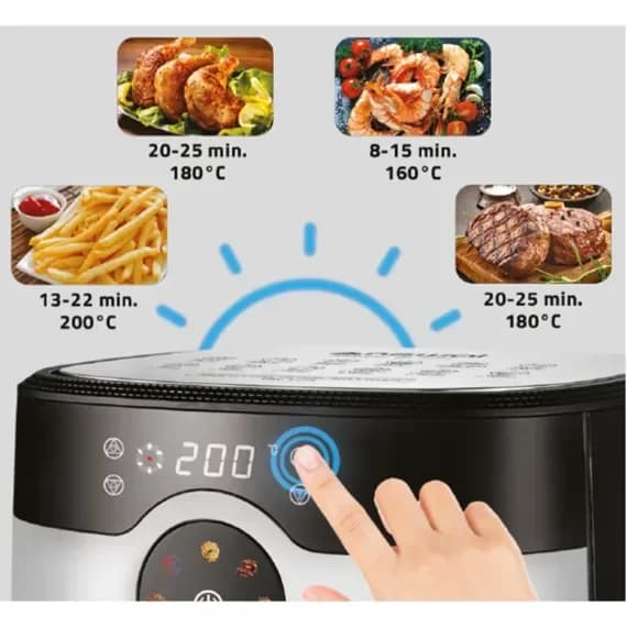 Newal Air Fryer Medium Size With Removable Basket For Quick Cleaning - FRY-5128 6