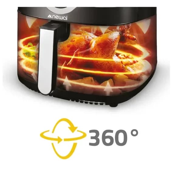 Newal Air Fryer Medium Size With Removable Basket For Quick Cleaning - FRY-5128 3