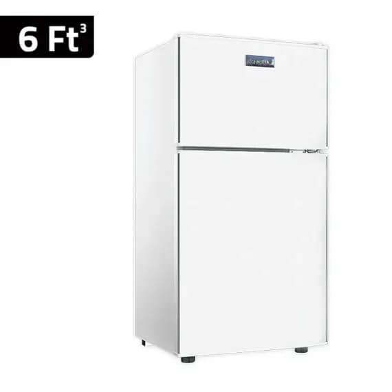 Newal Refrigerator, 6 Ft, Tropical Compressor, Glass Shelves, LED Lighting - RFG-88/01