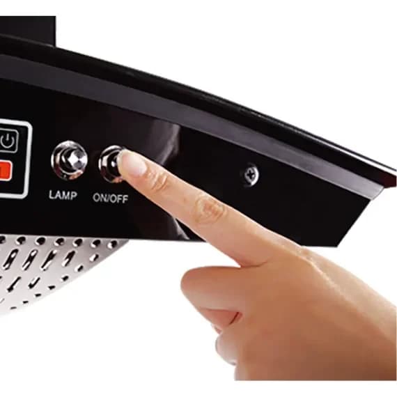 Newal Kitchen Hood 90cm, Oil Cup, High Suction, LED Lighting - HOD-3890/05 2