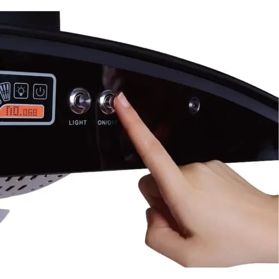 Newal Kitchen Hood 60cm, Oil Cup, High Suction, LED Lighting - HOD-3860/05 2