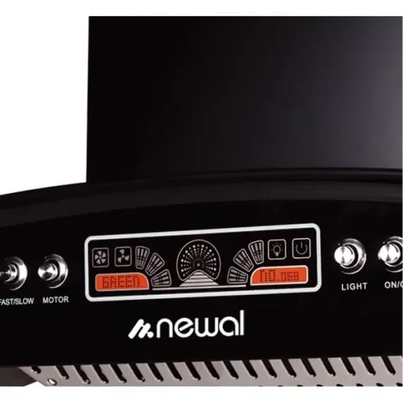 Newal Kitchen Hood 60cm, Oil Cup, High Suction, LED Lighting - HOD-3860/05 4