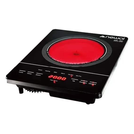 Newal Induction Cooker with LED Display, 9 Power Stages, Safety Shut-Off - HPL-292