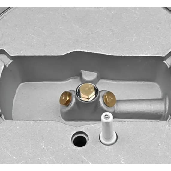 Newal Gas Hob 4 Burners with Stainless Steel Plate and Polished Iron Supports - HOB-642 (Stainless Steel) 4