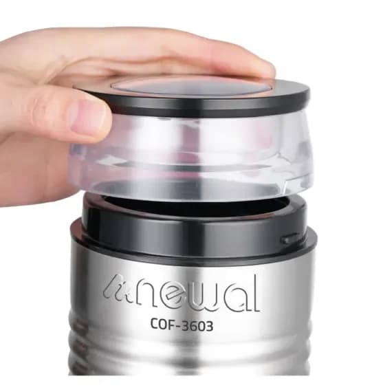 Newal Coffee Grinder, Compact, Steel Blades for Fine Grinding - COF-3603 5