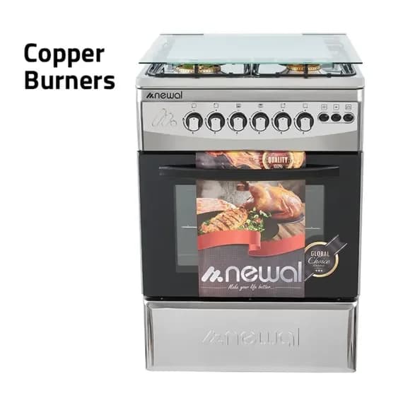 Newal Gas Oven with 4 Burners - FSO-1069/05