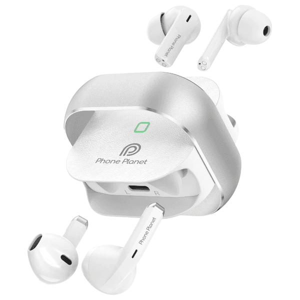Phone Planet Two Pair Wireless Headset - BT06 (White)