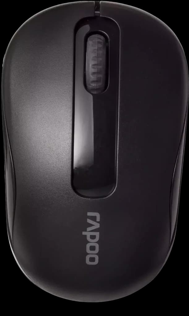 Rapoo M10 Plus Wireless Mouse (Black)