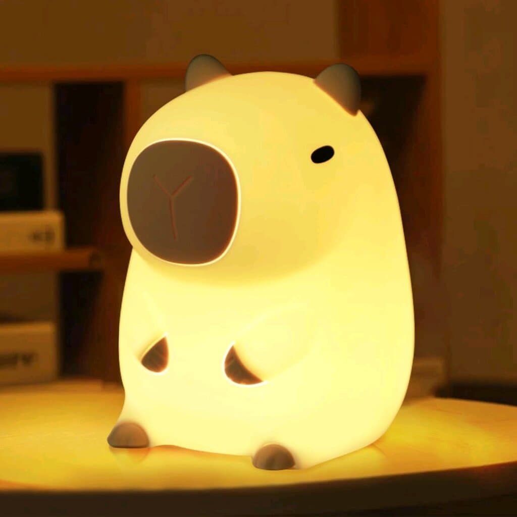 Capybara Silicone LED Lamp