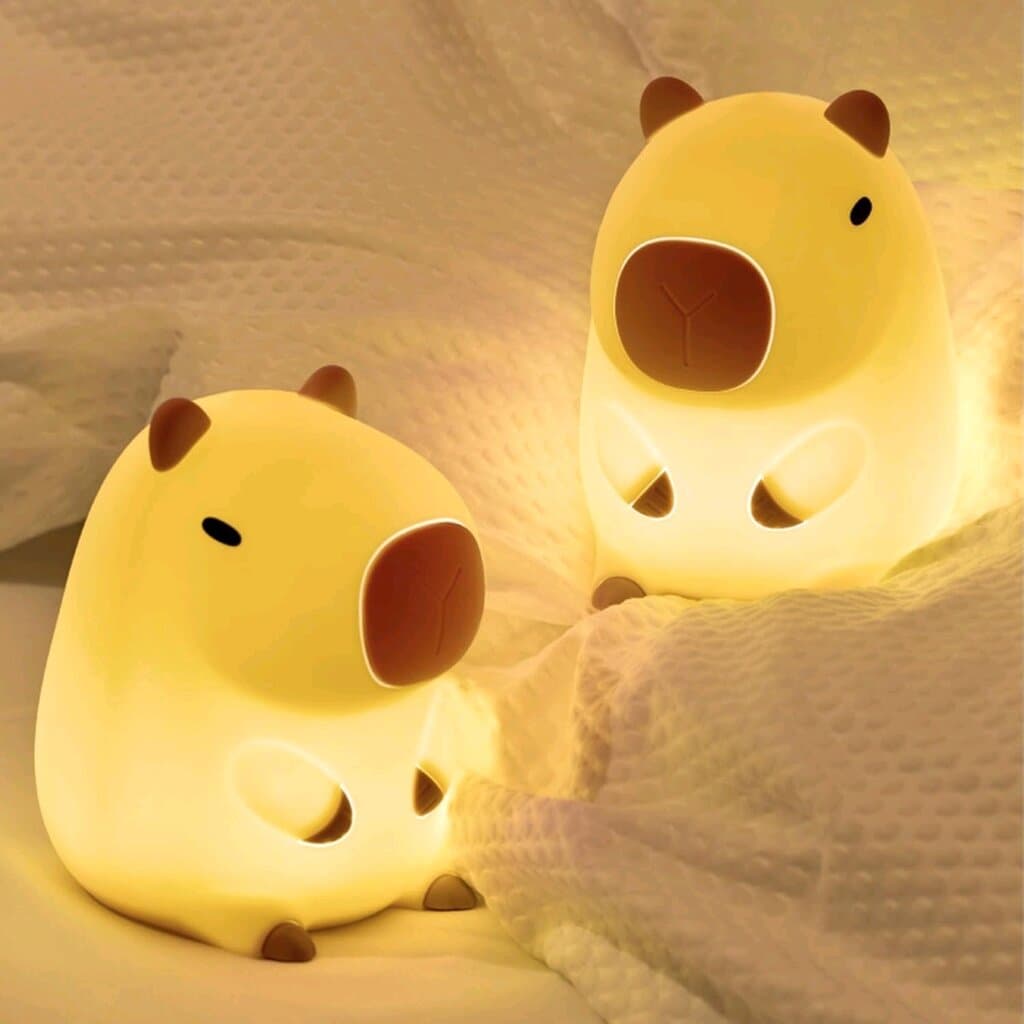 Capybara Silicone LED Lamp 4