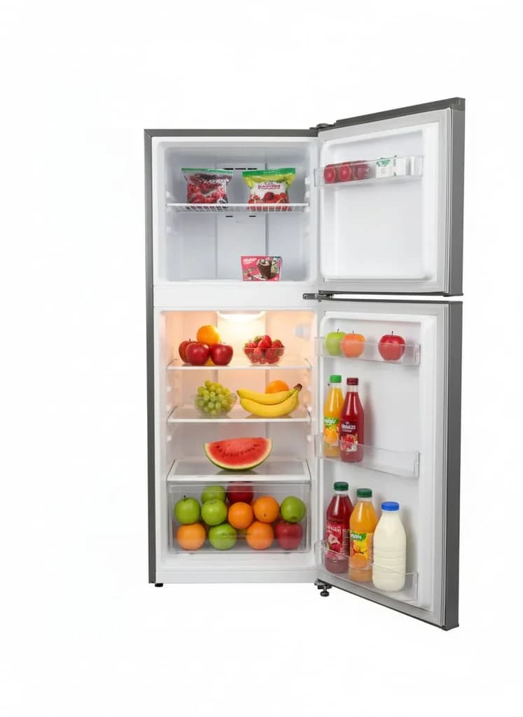 Galaxy Refrigerator 18 cu. ft. (450 L) with Top Freezer - GAR-2000S (Silver) 2