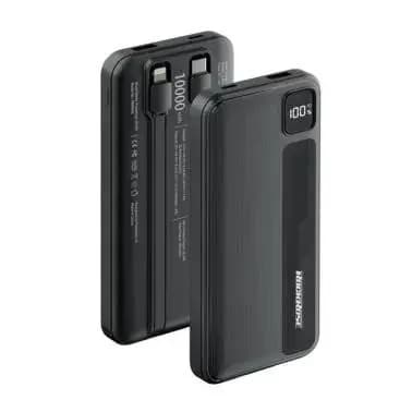 RockRose 10000mAh Power Bank - RRPB46 (Black)