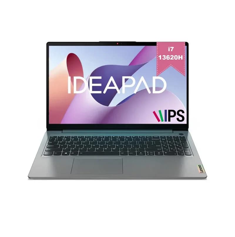 Lenovo IdeaPad Slim 3, i7-13620H, 16GB, 512GB SSD, 15.6" FHD, DOS - Arctic Grey, English