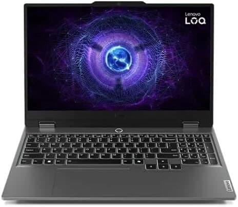 Lenovo LOQ 15IRX9, i7-14700HX, 16GB, 512GB SSD, RTX 4060 8GB, 144Hz, DOS - Luna Grey, English