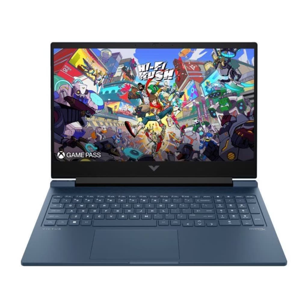 HP Victus 16, i7-13700H, 16GB, 1TB SSD, RTX 4070 8GB, 144Hz, DOS - Blue, Arabic