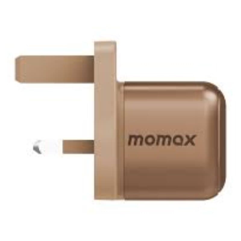 Momax Charge & Port 20W Charger (UK) (Gold) 1 Port / USB-C — photo 2