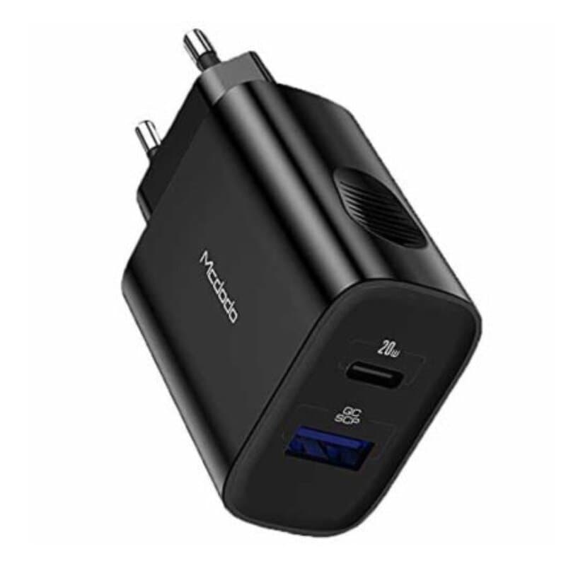 Mcdodo 20W Charger with C - L Cable 1.2m (Black)