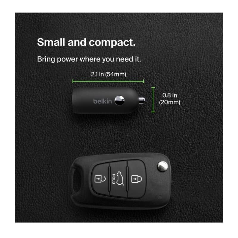 Belkin BoostCharge 30W USB-C Car Charger 4