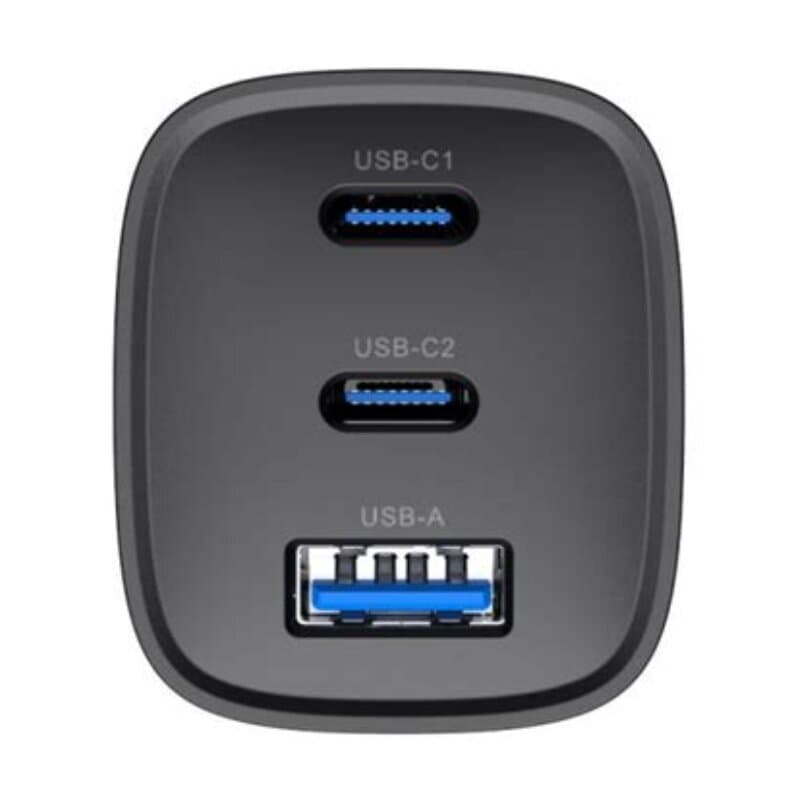 Havit UC20 UK 3-Port Travel Charger 67W (Black) 3
