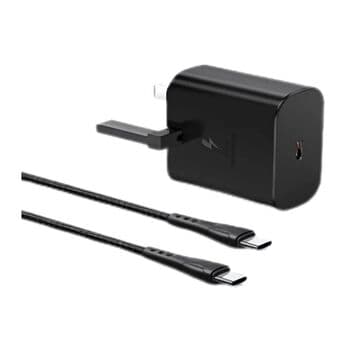 شاحن مكدودو 25 واط مع كابل USB-C 1.2 متر (أسود)