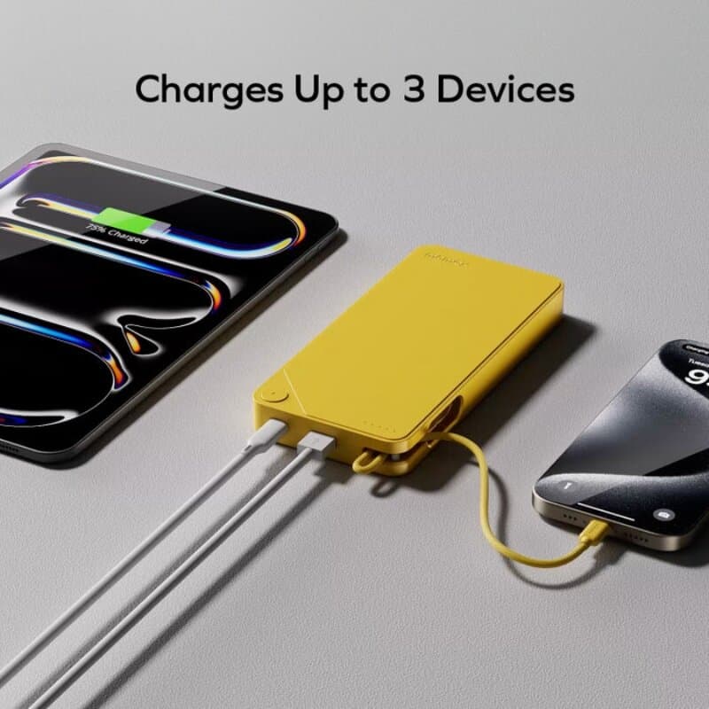 Momax Power X1 Battery Pack 20000mAh (Yellow) 3