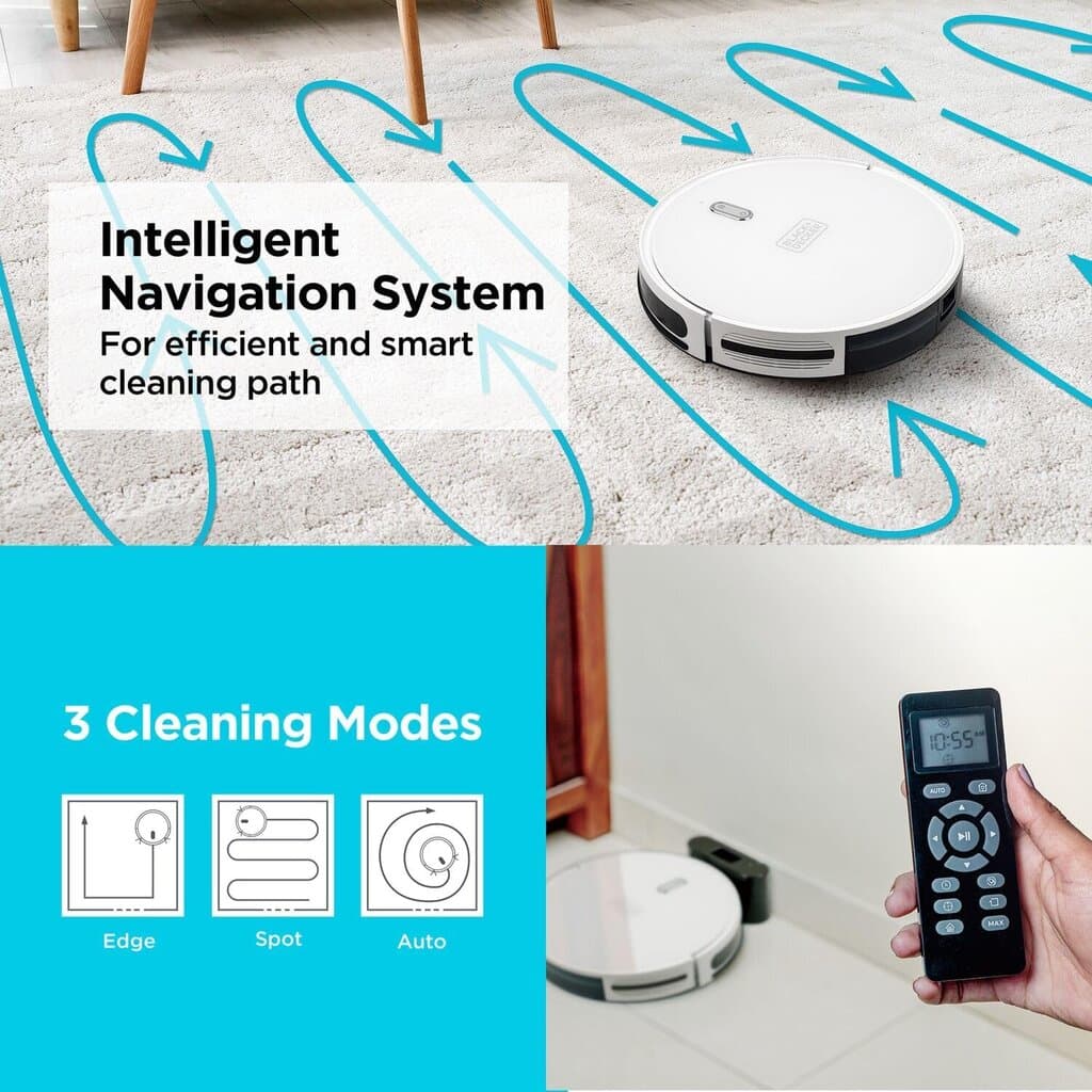 Black+Decker Robotic Vacuum/Mop 5