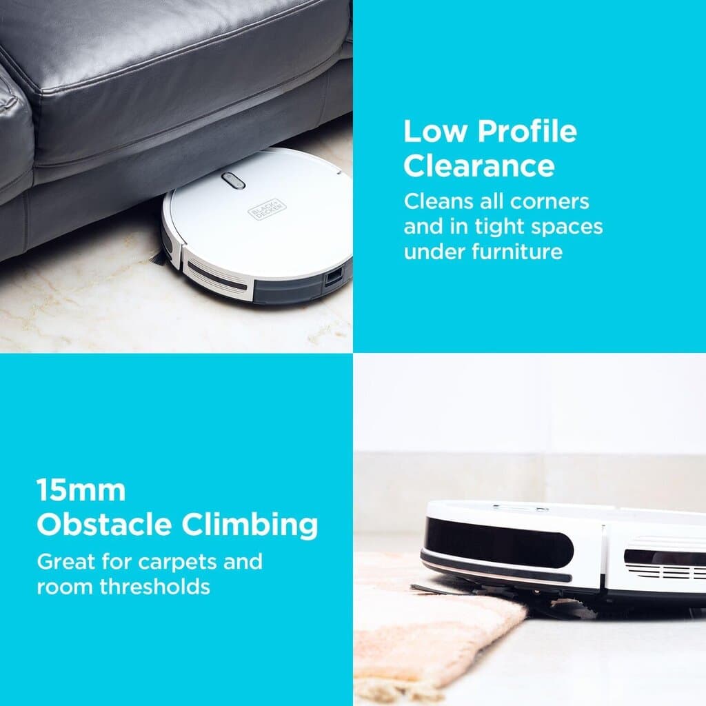 Black+Decker Robotic Vacuum/Mop 6