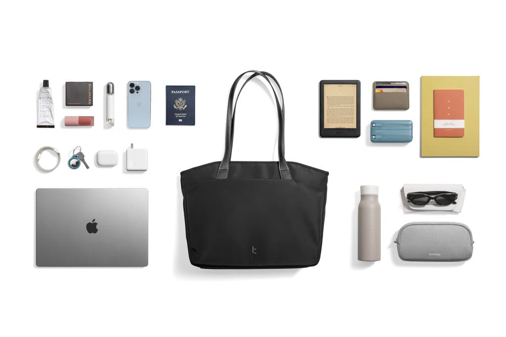 tomtoc Versatile-T23 Laptop Tote Bag 15.6 Inch/18L (Black) 8