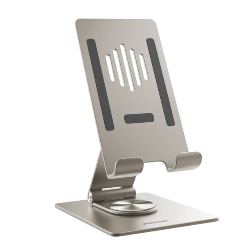 Momax Fold Stand Rotatable Phone & Tablet Stand (Titanium)