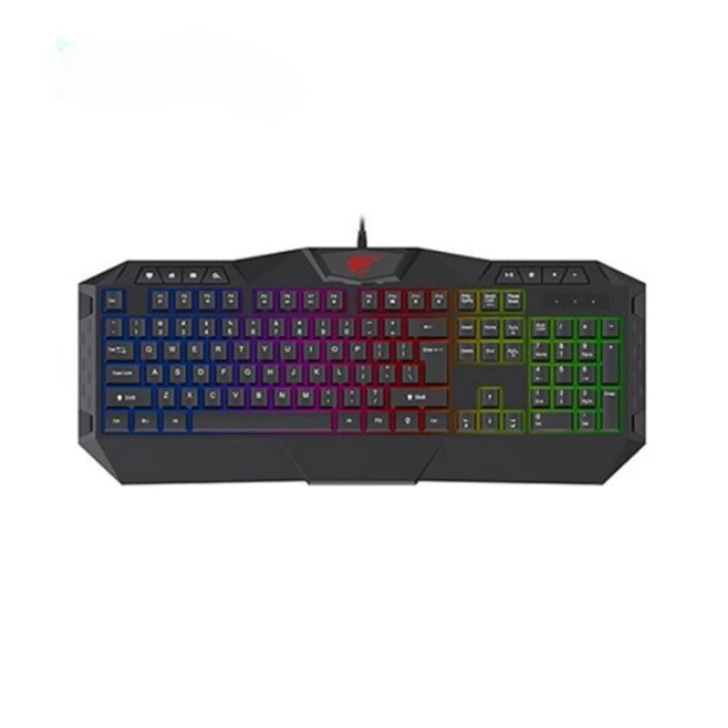 Havit MultiFunction Backlit Keyboard (Black + Red) — photo 3