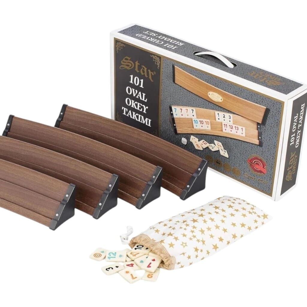 Star 101 Curved Oval Okey Set