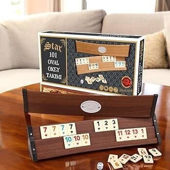 Star 101 Curved Oval Okey Set 2