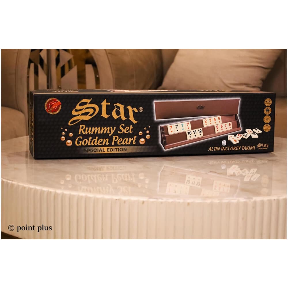 Star Okey Golden Pearl Rummy Set 3