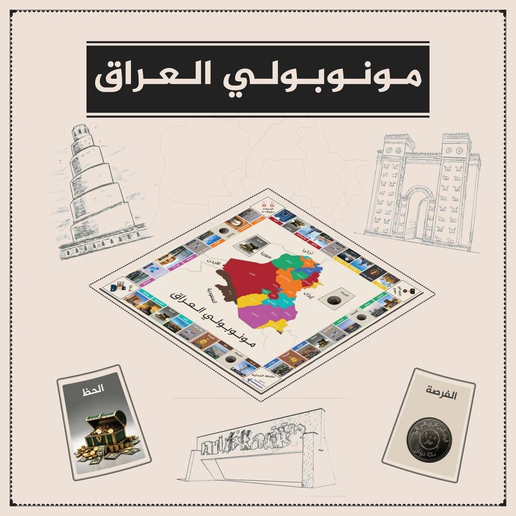 Monopoly Iraq Board Game
