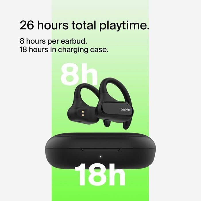 Belkin SoundForm ClearFit Open-Ear Wireless Earbuds 4