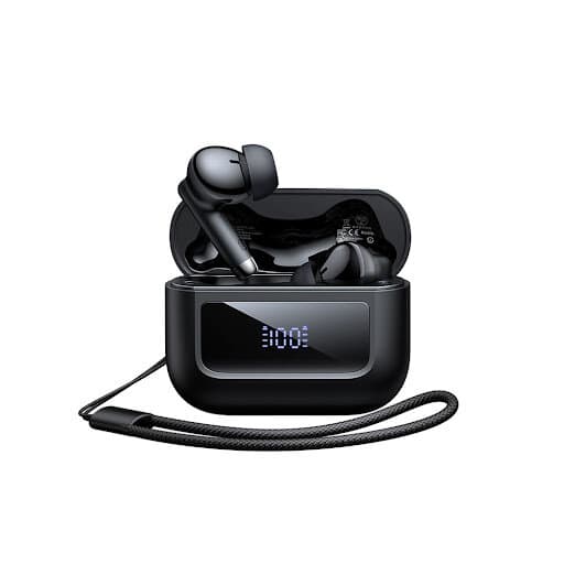 Mcdodo Portable TWS Earbuds with Digital Display - Black