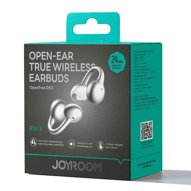 JoyRoom JR-OE3 Open-Ear True Wireless Earbuds - Silver 2
