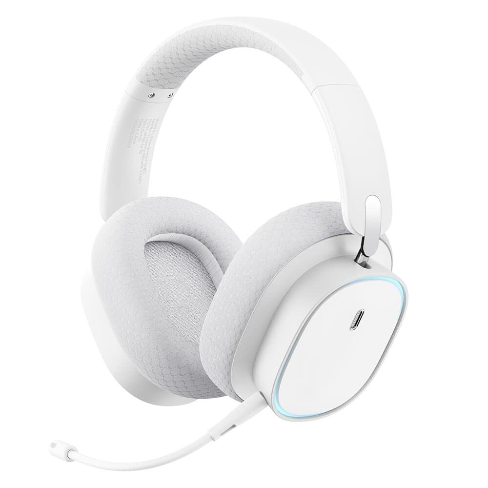 Baseus AeQur GH02 Wireless Gaming Headset - Moon White