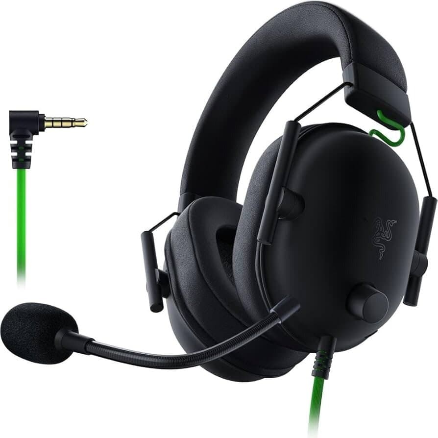 Razer BlackShark V2 X USB Wired Gaming Headset - Black