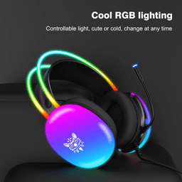 ONIKUMA X25 RGB Gaming Headset - Black — photo 2