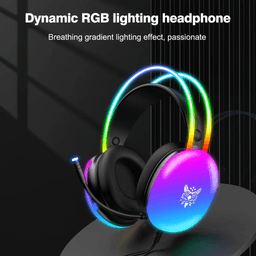 ONIKUMA X25 RGB Gaming Headset - Black — photo 4