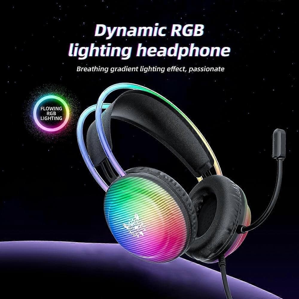 ONIKUMA X29 RGB Wired Gaming Headset - Black 2
