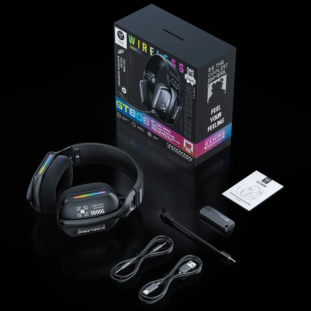 ONIKUMA GT808 Wireless Gaming Headset 6