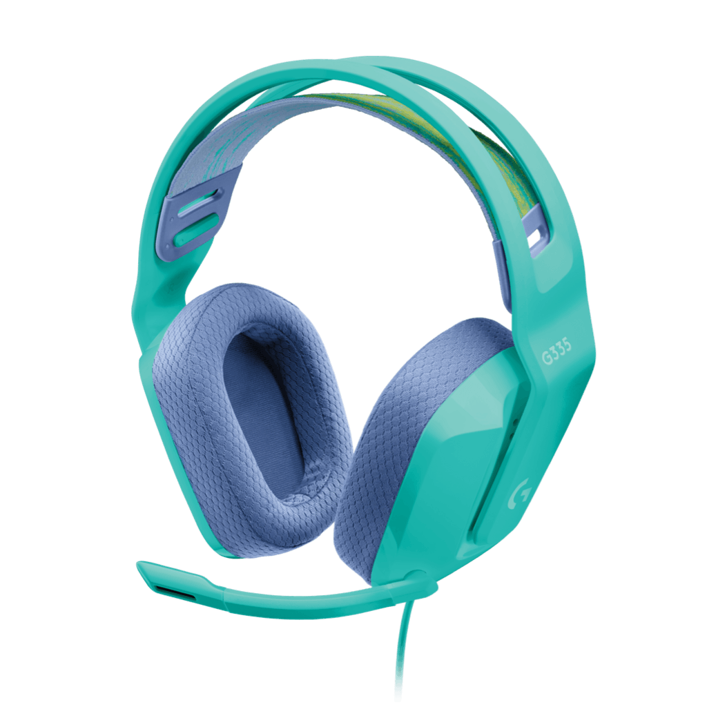 Logitech G335 Wired PC Gaming Headset - Mint