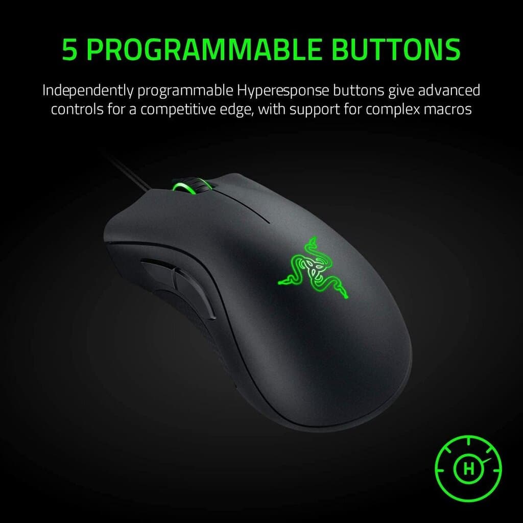 Razer Deathadder Essential Gaming Mouse - Black 4