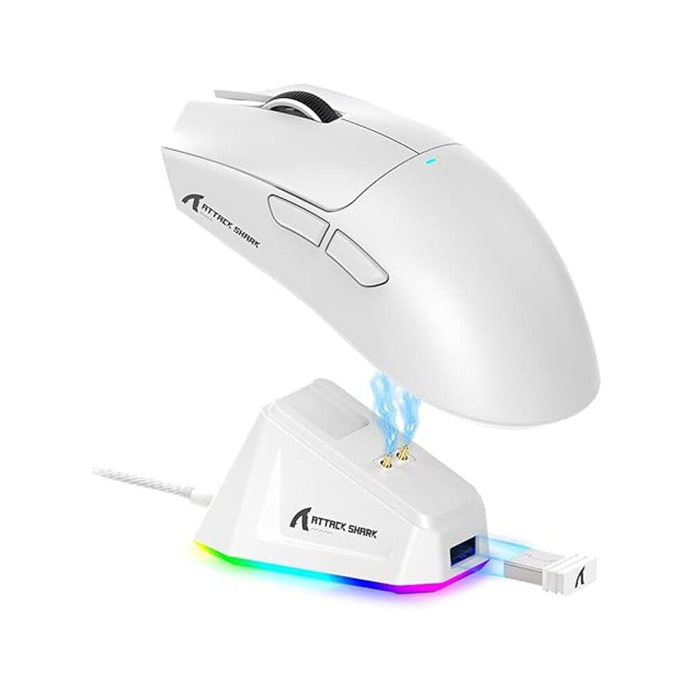 Attack Shark X11 Multi-Mode Mouse - White