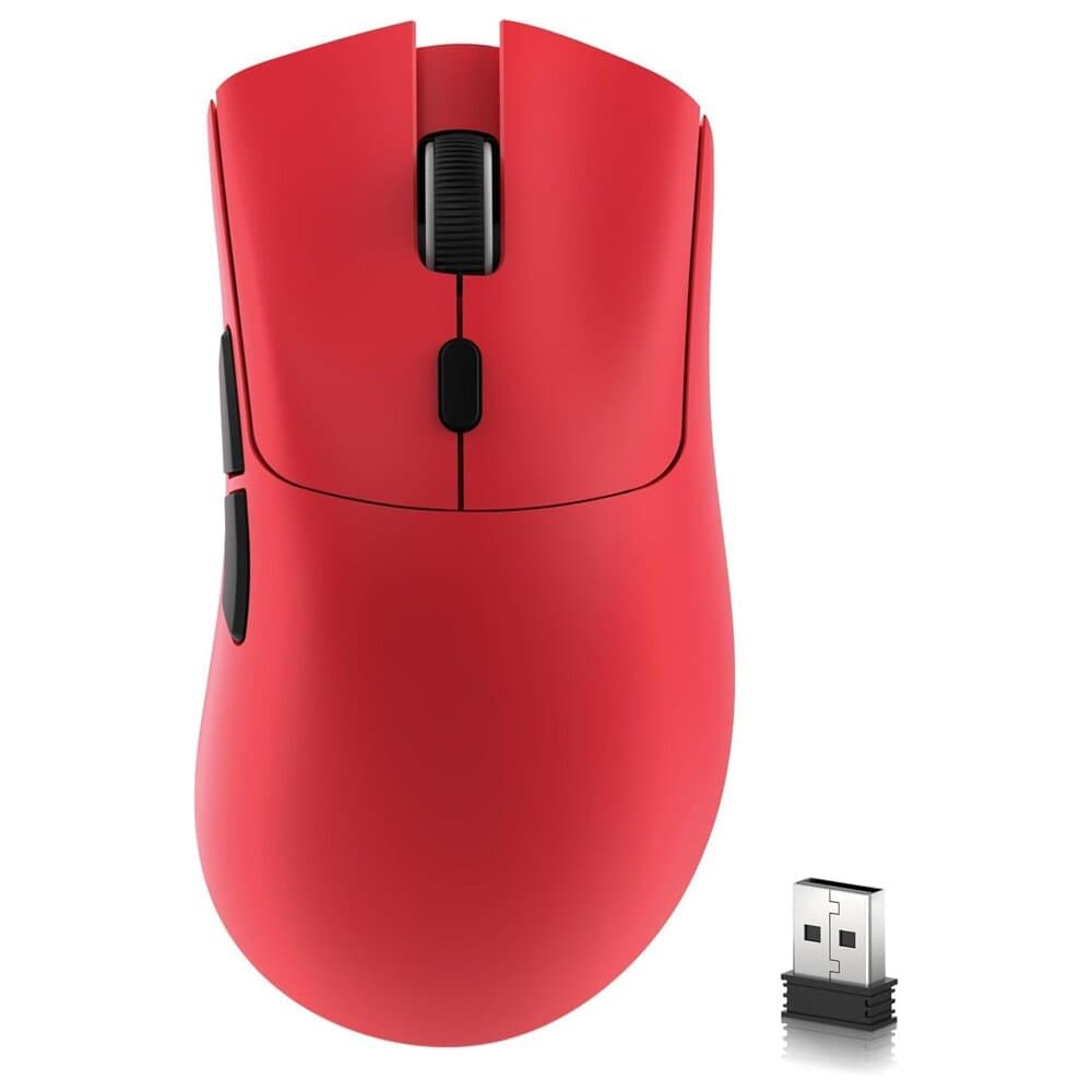 Attack Shark R1 Tri-Mode Wireless Mouse - Red